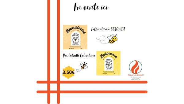 NOUVEAUTÉ DISPONIBLE ICI !  Envie de découvrir des bières artisanales au bon goût de miel ?